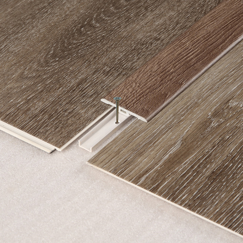 Eenvoudig te installeren SPC T-Moulding decoratieve overgangslijn